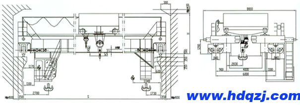 QD型75/20噸電動雙梁橋式起重機