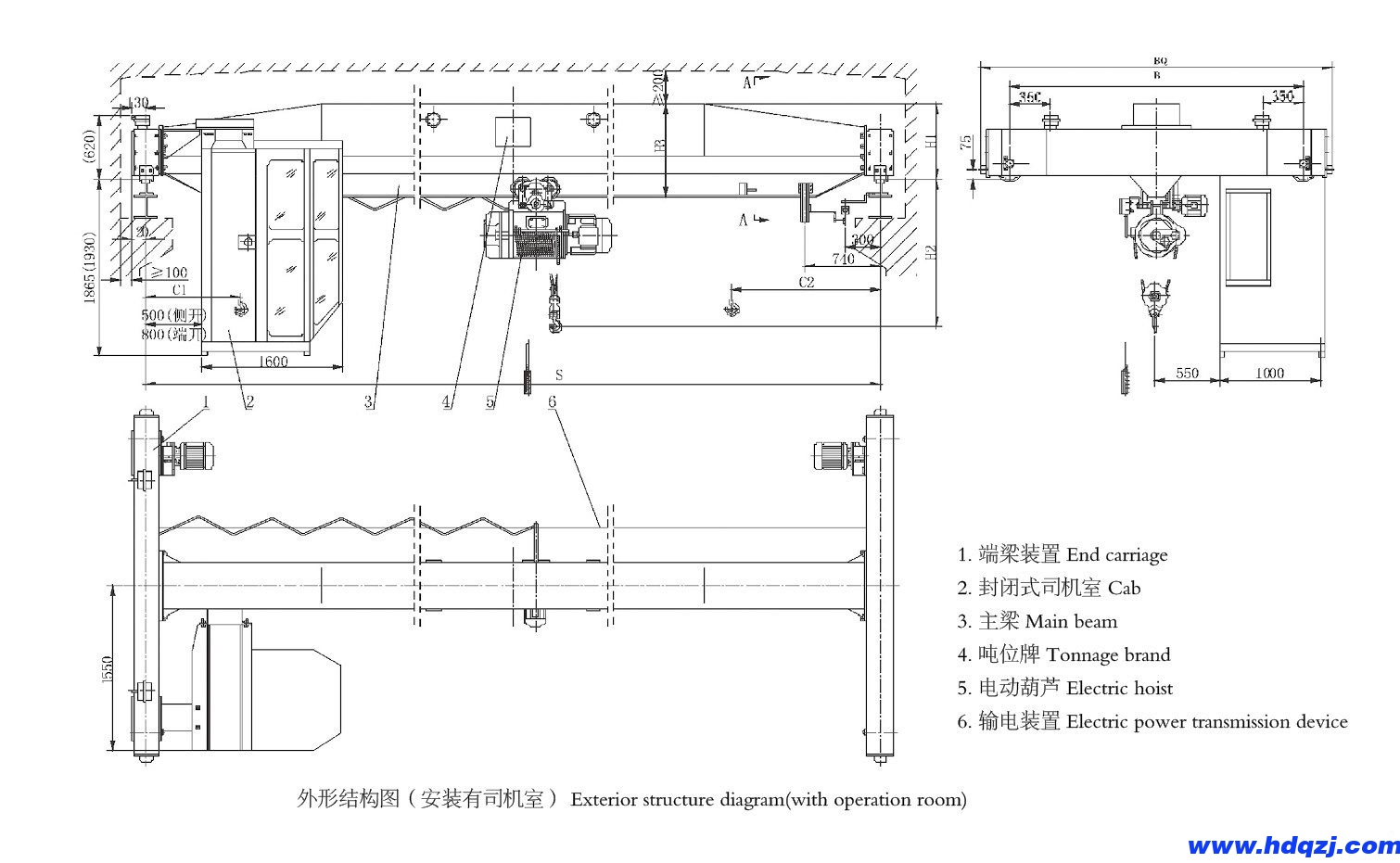 LDA型單梁起重機